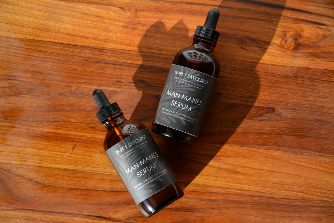 Man Manes Serum VS Rosemary + Thyme Tonic