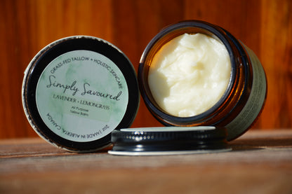 All Purpose Tallow Balm: Lavender + Lemongrass (2oz)