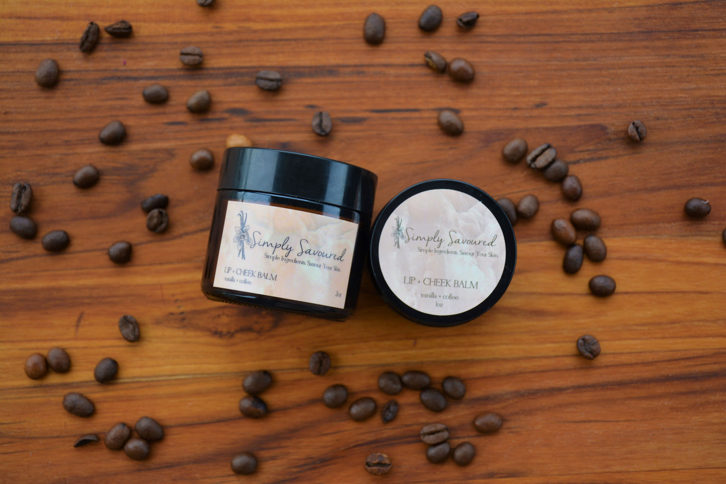 Lip + Cheek Balm: Vanilla + Coffee