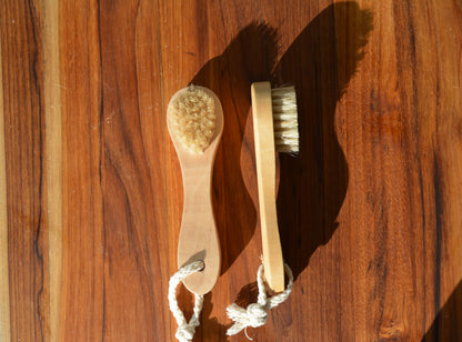 Natural Wooden Exfoliation Brush