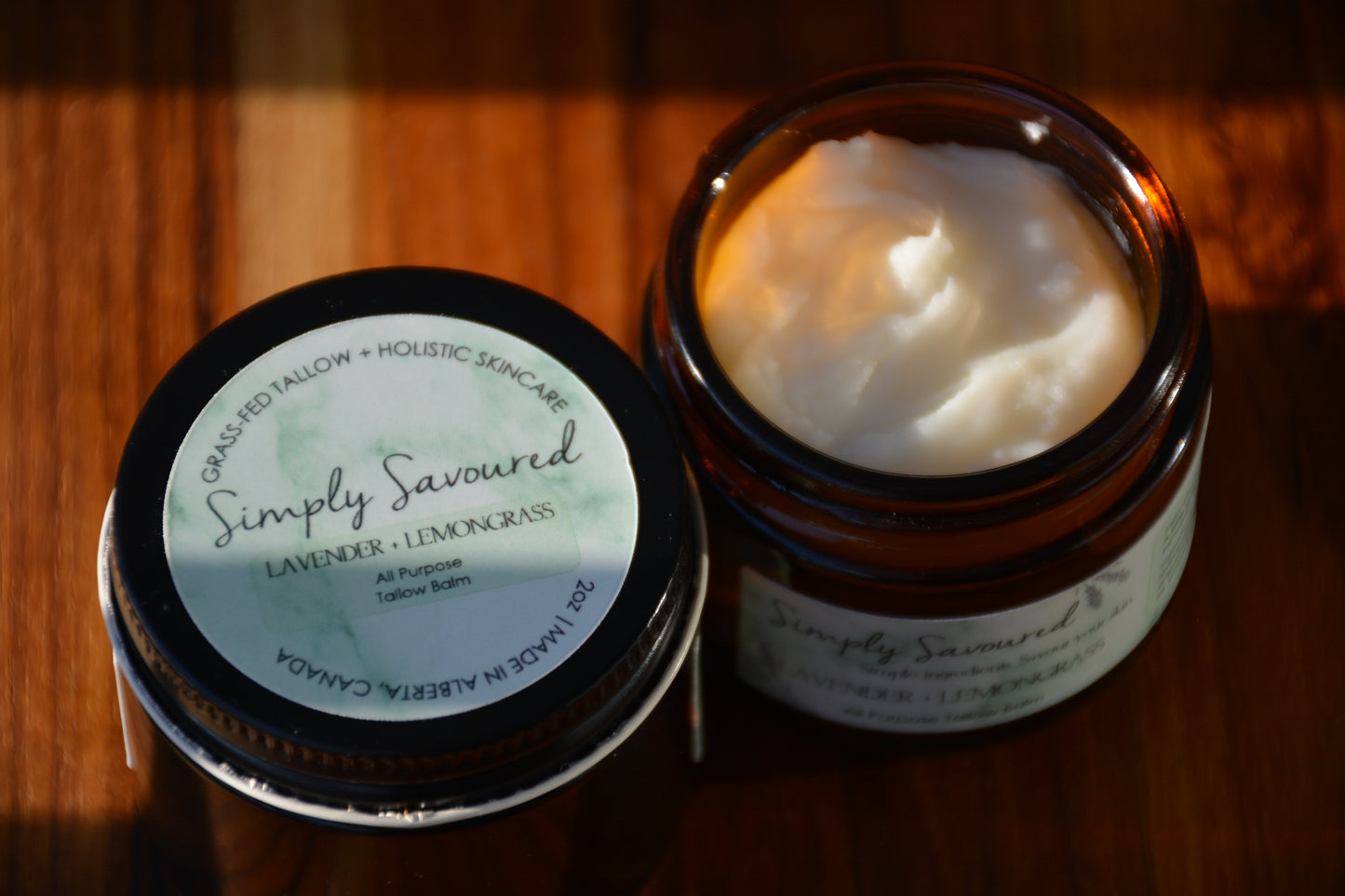 All Purpose Tallow Balm: Lavender + Lemongrass (2oz)